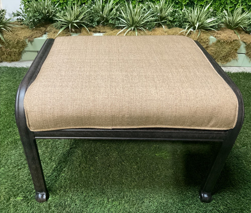 Fiesta Outdoor Aluminum Ottoman