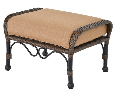 Grand Bonaire Weave Outdoor Ottoman
