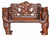 Two Bears Holding Bench