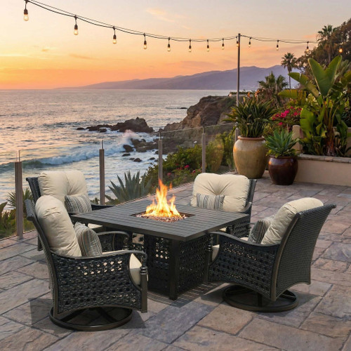 Monterey Gas Chat Table