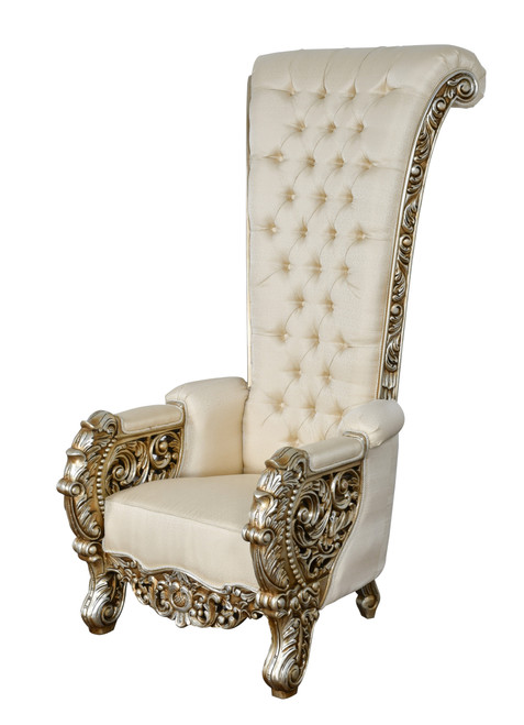 Spectacular Palace Platine High Back Chair 74 Inches Grand