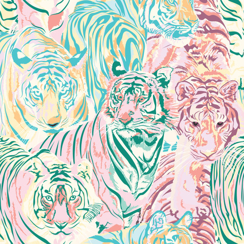 Jungle Pastels Gallery Wrap
