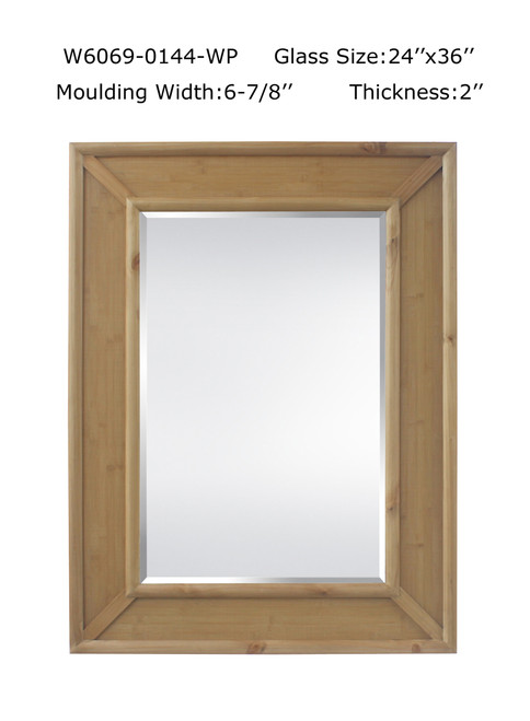 Bamboo Mirror 24x36