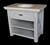 Rustic Cross Panel Mystique Grey Vanity