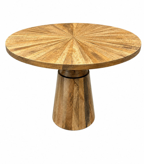 Epic Round Marquetry Dining Table