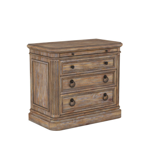 Architrave-3 Drawer Nightstand