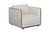 764 - Sagrada Uph  Collection   Sagrada Lounge Chair C-Ivory Close Up Image